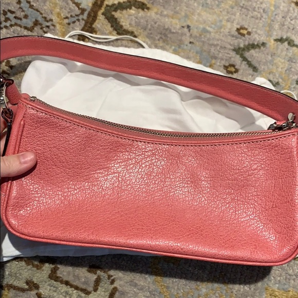 kate spade Handbags - Vintage Kate spade pink leather saddle bag purse